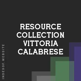 Resource Collection Vittoria Calabrese | Indexof