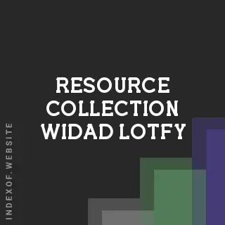 Resource Collection Widad Lotfy | Indexof