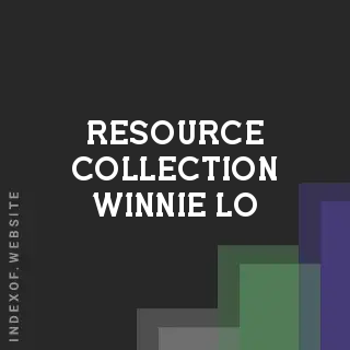 Resource Collection Winnie Lo | Indexof