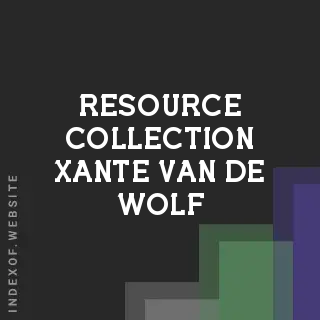 Resource Collection Xante van de Wolf | Indexof