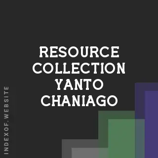 Resource Collection Yanto Chaniago | Indexof