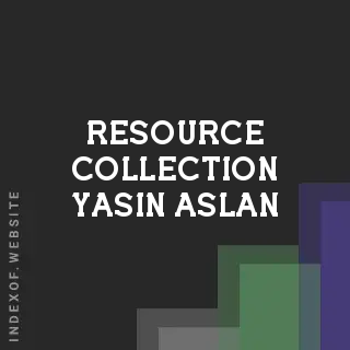Resource Collection Yasin Aslan | Indexof