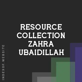 Resource Collection Zahra Ubaidillah | Indexof