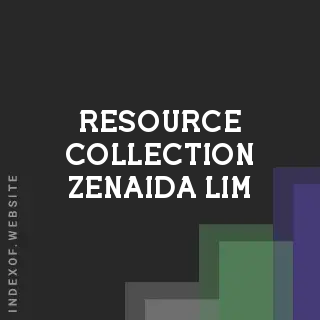Resource Collection Zenaida Lim | Indexof