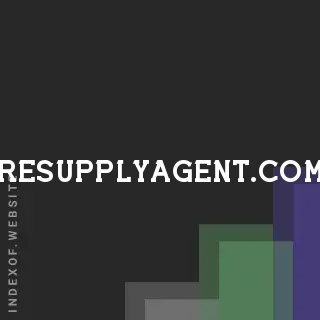 resupplyagent.com by Liza Miah site -  Indexof