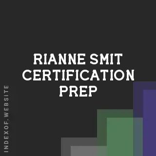 Rianne Smit Certification Prep | Indexof