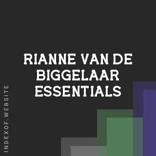 Rianne van de Biggelaar Essentials | Indexof