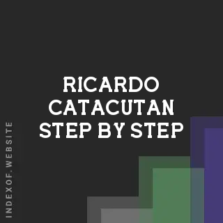 Ricardo Catacutan Step-by-Step | Indexof