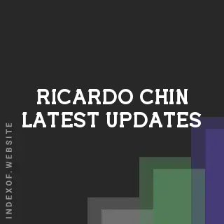 Ricardo Chin Latest Updates | Indexof