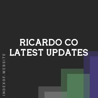 Ricardo Co Latest Updates | Indexof