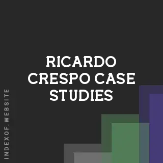 Ricardo Crespo Case Studies | Indexof