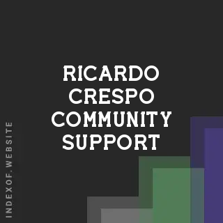 Ricardo Crespo Community Support | Indexof