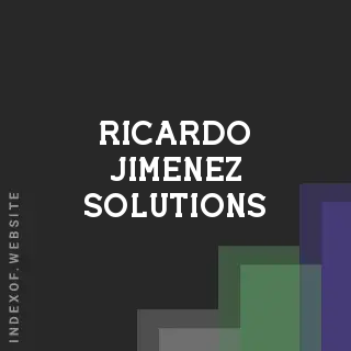 Ricardo Jimenez Solutions | Indexof