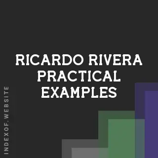 Ricardo Rivera Practical Examples | Indexof