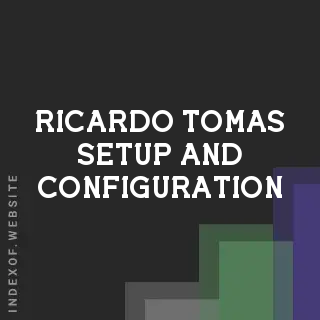 Ricardo Tomas Setup and Configuration | Indexof