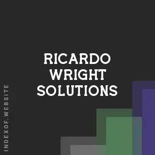 Ricardo Wright Solutions | Indexof