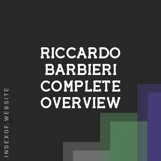 Riccardo Barbieri Complete Overview | Indexof