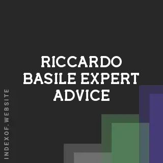 Riccardo Basile Expert Advice | Indexof