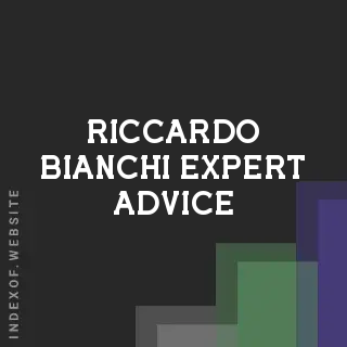 Riccardo Bianchi Expert Advice | Indexof