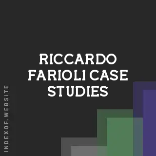 Riccardo Farioli Case Studies | Indexof