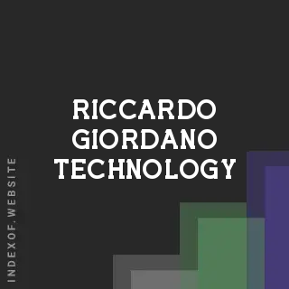 Riccardo Giordano Technology | Indexof