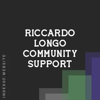 Riccardo Longo Community Support | Indexof