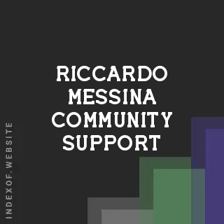 Riccardo Messina Community Support | Indexof