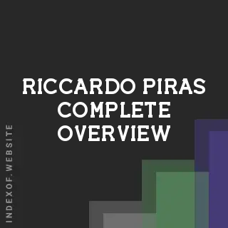 Riccardo Piras Complete Overview | Indexof
