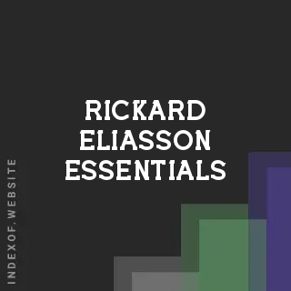 Rickard Eliasson Essentials | Indexof