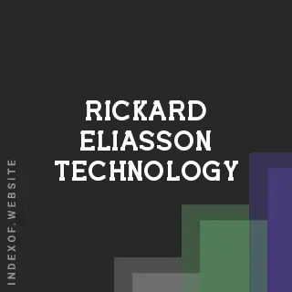 Rickard Eliasson Technology | Indexof