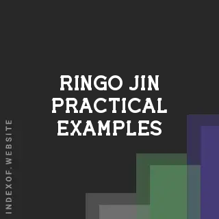 Ringo Jin Practical Examples | Indexof