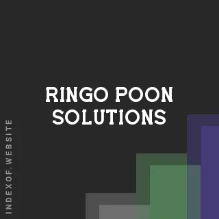 Ringo Poon Solutions | Indexof