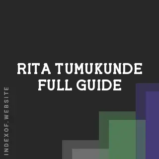 Rita Tumukunde Full Guide | Indexof