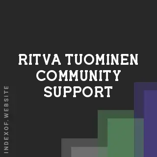 Ritva Tuominen Community Support | Indexof
