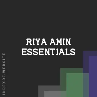 Riya Amin Essentials | Indexof