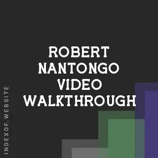 Robert Nantongo Video Walkthrough | Indexof