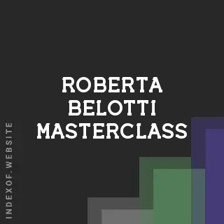 Roberta Belotti Masterclass | Indexof