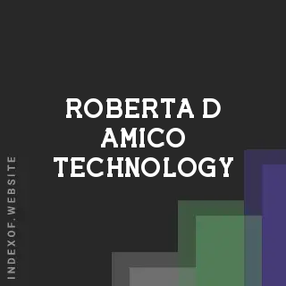 Roberta D Amico Technology | Indexof