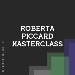 Roberta Piccard Masterclass | Indexof