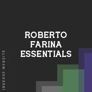 Roberto Farina Essentials | Indexof