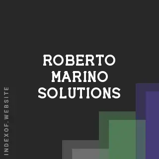 Roberto Marino Solutions | Indexof
