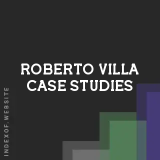 Roberto Villa Case Studies | Indexof