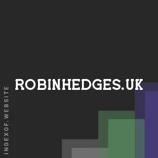 robinhedges.uk by Gregory Parchment site -  Indexof