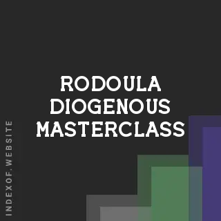 Rodoula Diogenous Masterclass | Indexof