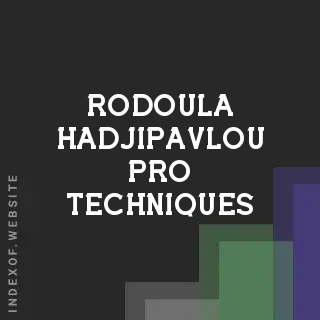 Rodoula Hadjipavlou Pro Techniques | Indexof