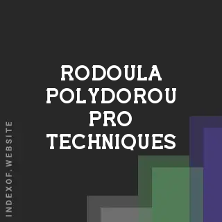 Rodoula Polydorou Pro Techniques | Indexof