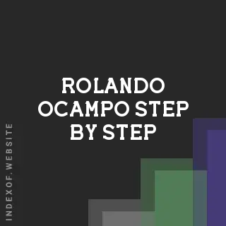 Rolando Ocampo Step-by-Step | Indexof
