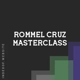 Rommel Cruz Masterclass | Indexof