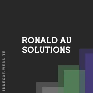 Ronald Au Solutions | Indexof