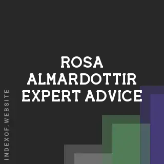Rosa Almardottir Expert Advice | Indexof